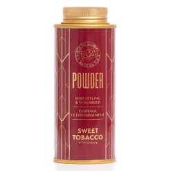 18.21 Man Made Sweet Tobacco Hair Powder - Volumizing & Styling Hair Powder for Men - On White Background