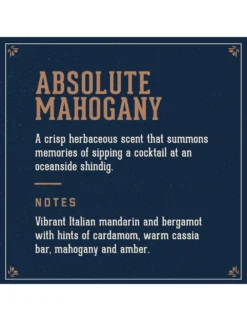 1821 Man Made Wash Absolute Mahogany 100ml - Mens Hair & Body Wash Shampoo - Travel Size 4