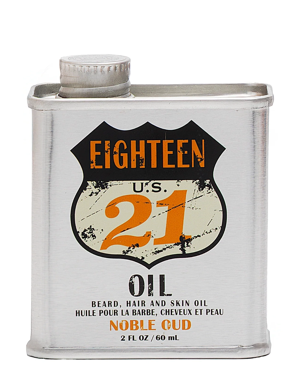 1821 Man Made Wash Noble Oud Beard Hair And Skin Oil - Mens Beard Care Beard Oil