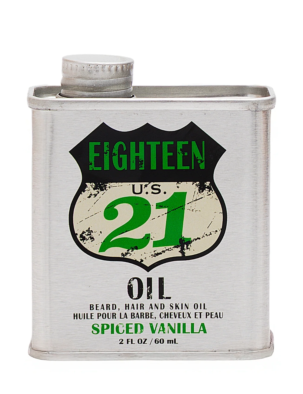 1821 Man Made Wash Spiced Vanilla Beard Hair And Skin Oil - Mens Beard Care Beard Oil