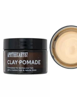 Apothecary 87 Clay Pomade - Mens Hair Styling Product 1