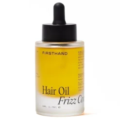 Firsthand Hair Oil 50ml - Fights Frizz - Healthy Shine - Lightweight - Mens Hair Styling Care Product - White Background
