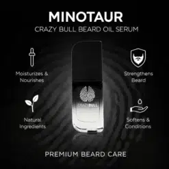 Crazy Bull Minotaur Beard Oil Serum 30ml - Beard Care - Main Details