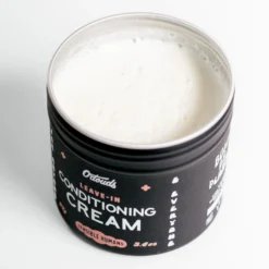 O'douds Conditioning Cream 97g - Leave In Conditioning Cream - Low Hold Medium Shine Finish - Mandarin and Vanilla Scent - Mens Hair Styling Products - Open