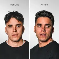 Blumaan Volume Cream - Mens Hair Styling Product - Before and After