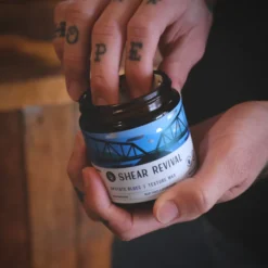 Shear Revival Upstate Blues Texture Wax - Hair Styling Product - Life Style Image