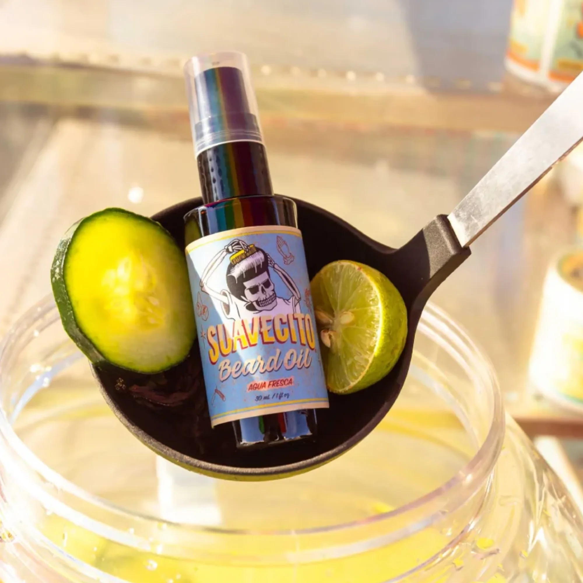 Suavecito Beard Oil Agua Fresca 30ml - Beard Care - Lifestyle 1