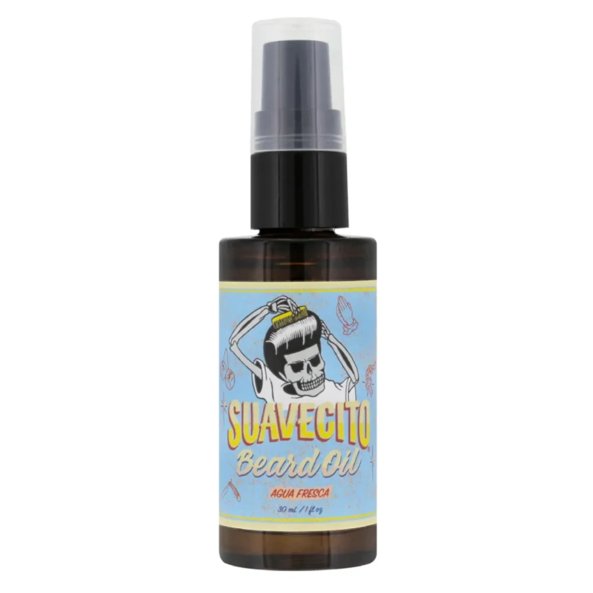 Suavecito Beard Oil Agua Fresca 30ml - Beard Care - Main Image White Background