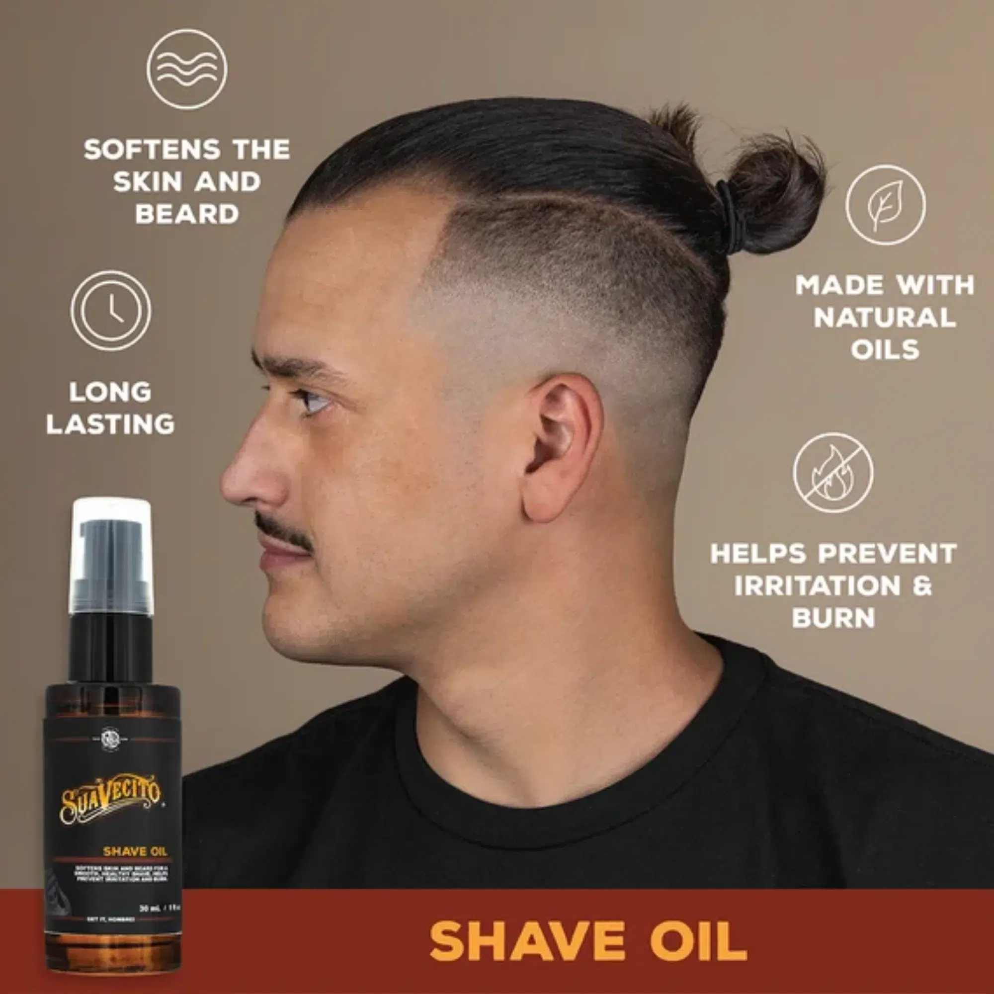 Suavecito Pre Shave Oil 30ml - Mens Shaving - Product Information 1