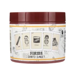 Suavecito Santo Sunset Firme Hold Pomade 113g - Strong Hold Medium Shine Water Based Pomade - Side Image White Background
