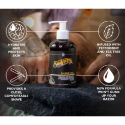 Suavecito Shave Gel 237ml - Mens Shaving Products - Product Information
