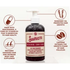 Suavecito Thickening Conditioner 237ml - Hair Care - Product Information